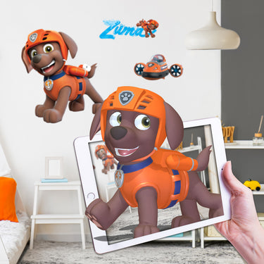 Paw Patrol Zuma Interactive Wall Decal